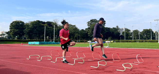 Sprint Session Routine Asian Inter-Clubs Athletics Alliance Singapore